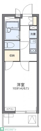 レオパレスプレジデントハイツの物件間取画像